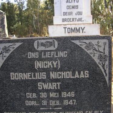 SWART Cornelius Nicolaas 1946-1947