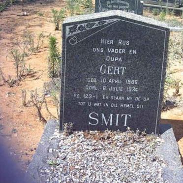 SMIT Gert 1886-1974