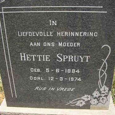 SPRUYT Hettie 1884-1974