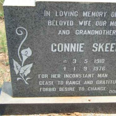 SKEEN Connie 1910-1976