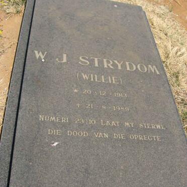 STRYDOM W.J. 1913-1989
