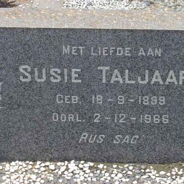 TALJAARD Susie 1899-1966