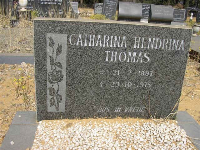 THOMAS Catharina Hendrina 1897-1975