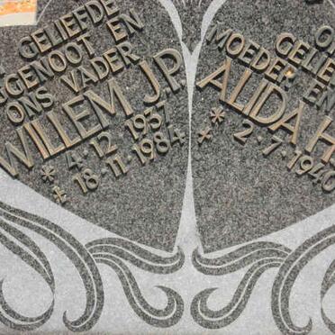 TONDER Willem P., van 1937-1984 &amp; Alida H.M. 1940-