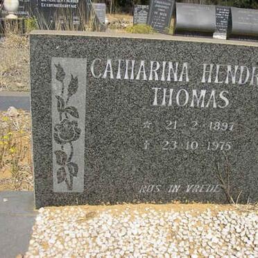 THOMAS Catharina Hendrina 1897-1975