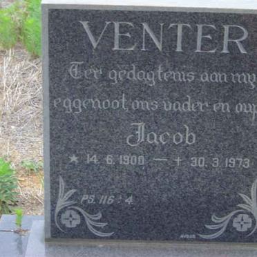 VENTER Jacob 1900-1973