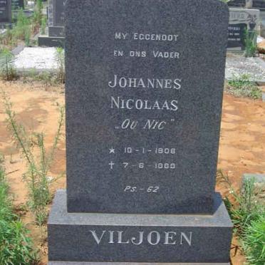 VILJOEN Johannes Nicolaas 1906-1969