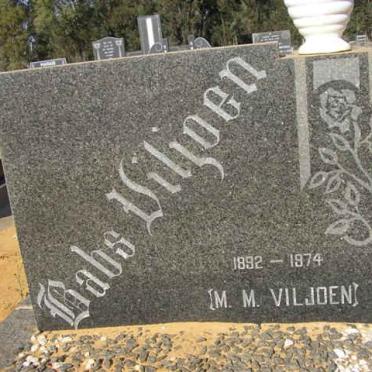 VILJOEN M.M. 1892-1974