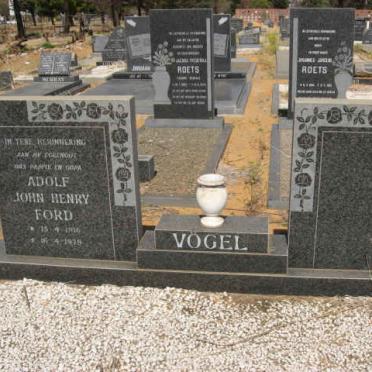 VOGEL Adolf John Henry Ford 1910-1979