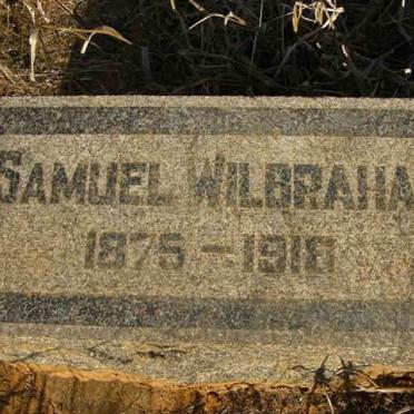 WILBRAHAM Samuel 1875-1918