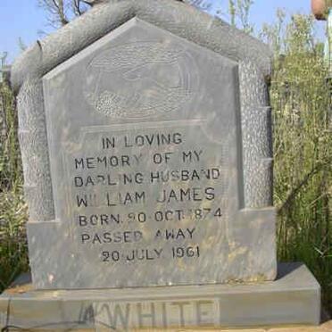 WHITE  William James 1874-1961