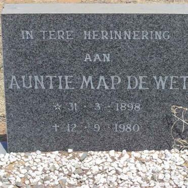 WET Map, de 1898-1980