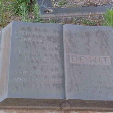 WIT Christiaan Daniel Pieter, de 1879-1955