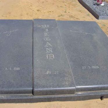 WIEGAND J.H. 1912-1981 &amp; M.A 1926-