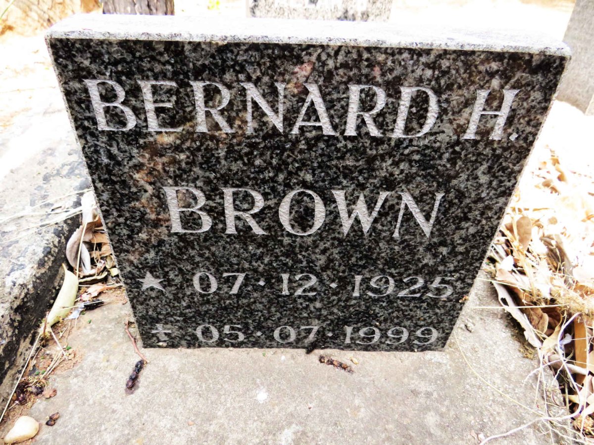 BROWN Bernard H. 1925-1999