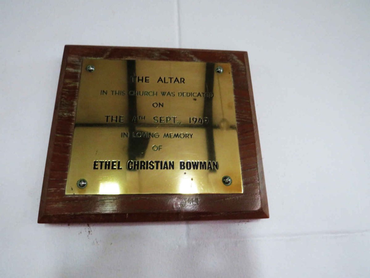 BOWMAN Ethel Christian