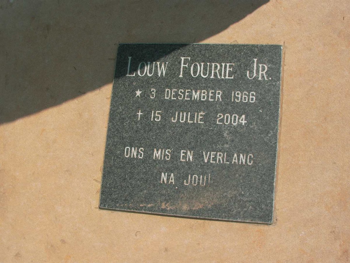 FOURIE Louw 1966-2004