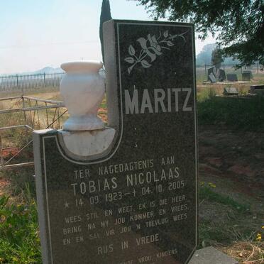 MARITZ Tobias Nicolaas 1923-2005
