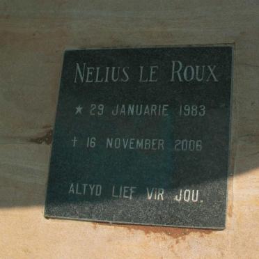 ROUX Nelius, le 1983-2006