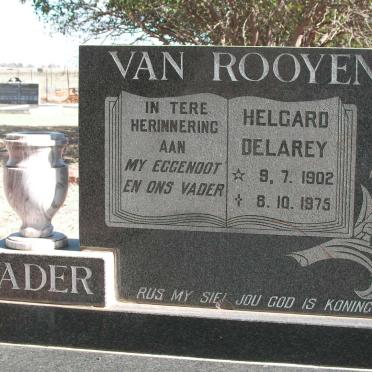 ROOYEN Helgard Delarey, van 1902-1975