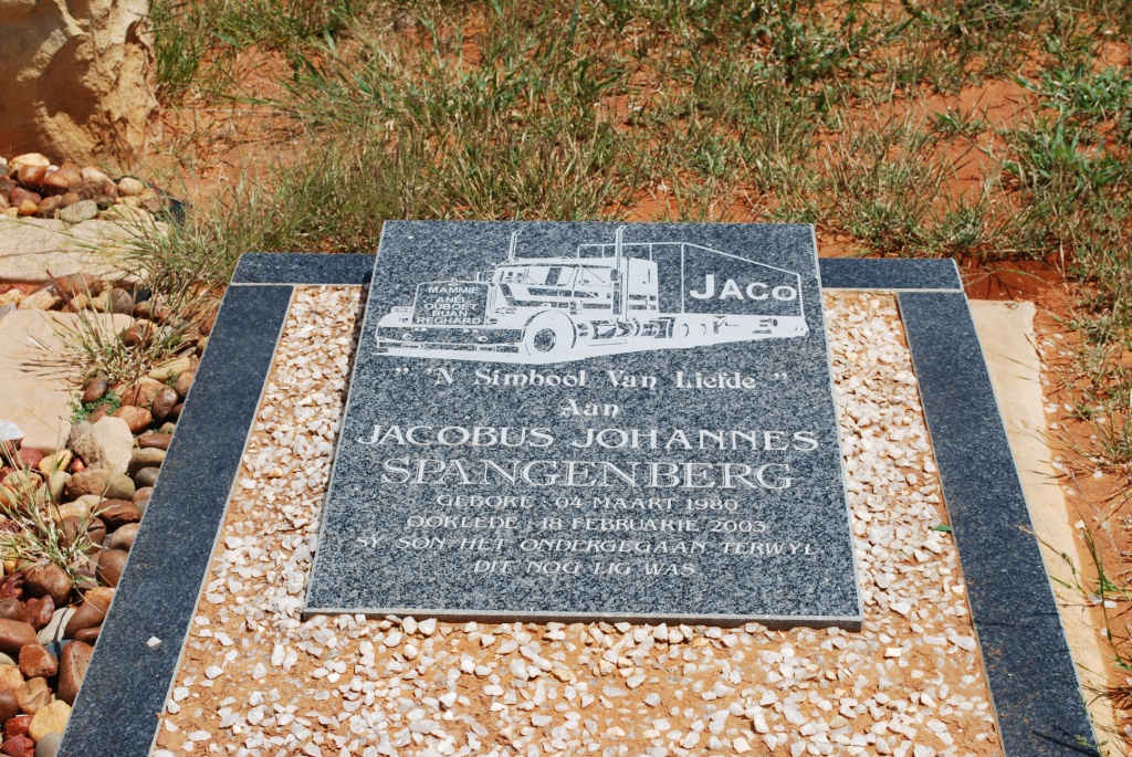 SPANGENBERG Jacobus Johannes 1980-2003