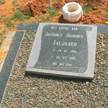 TALJAARD Johannes Jochemus 1928-2000