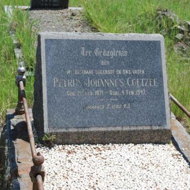 COETZEE Petrus Johannes 1871-1947