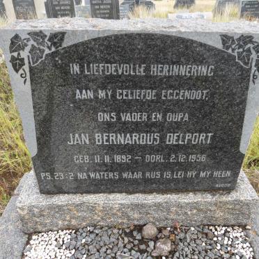 DELPORT Jan Bernardus 1892-1956