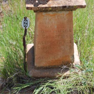 KOTZE Christina Aletta 1911-1911
