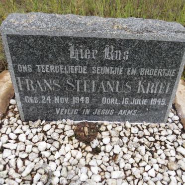 KRIEL Frans Stefanus 1948-1949