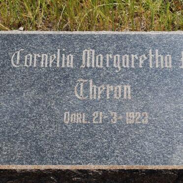 THERON Cornelia Margaretha M. -1923