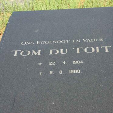 TOIT Tom, du 1904-1968