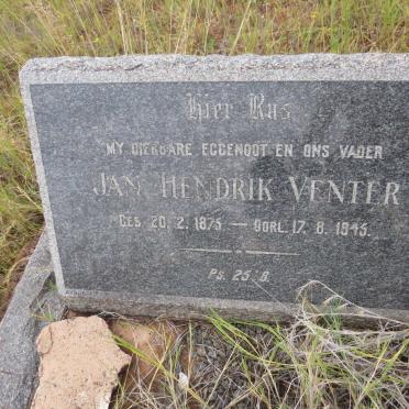 VENTER Jan Hendrik 1875-1945