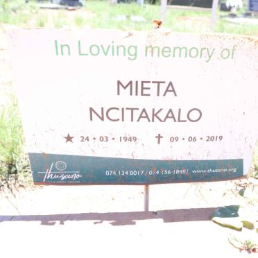 NCITAKALO Mieta 1949-2019