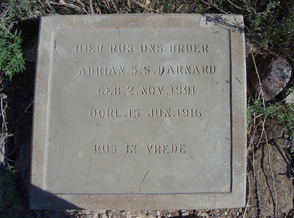 BARNARD Adrian S.S. 1891-1916