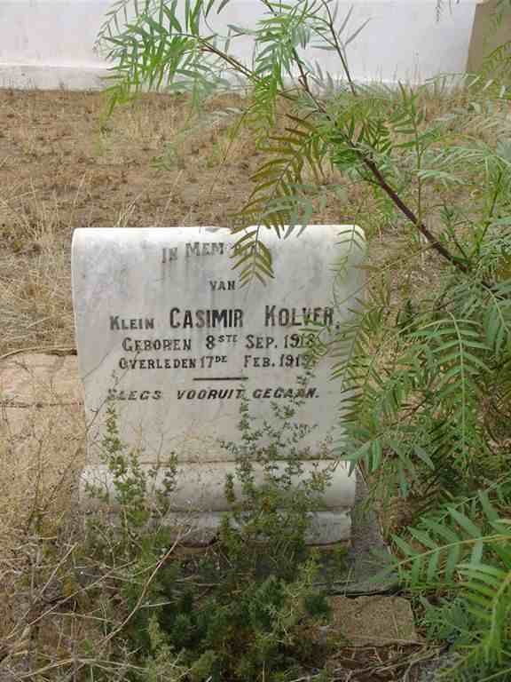 KOLVER Casimir 1918-1919