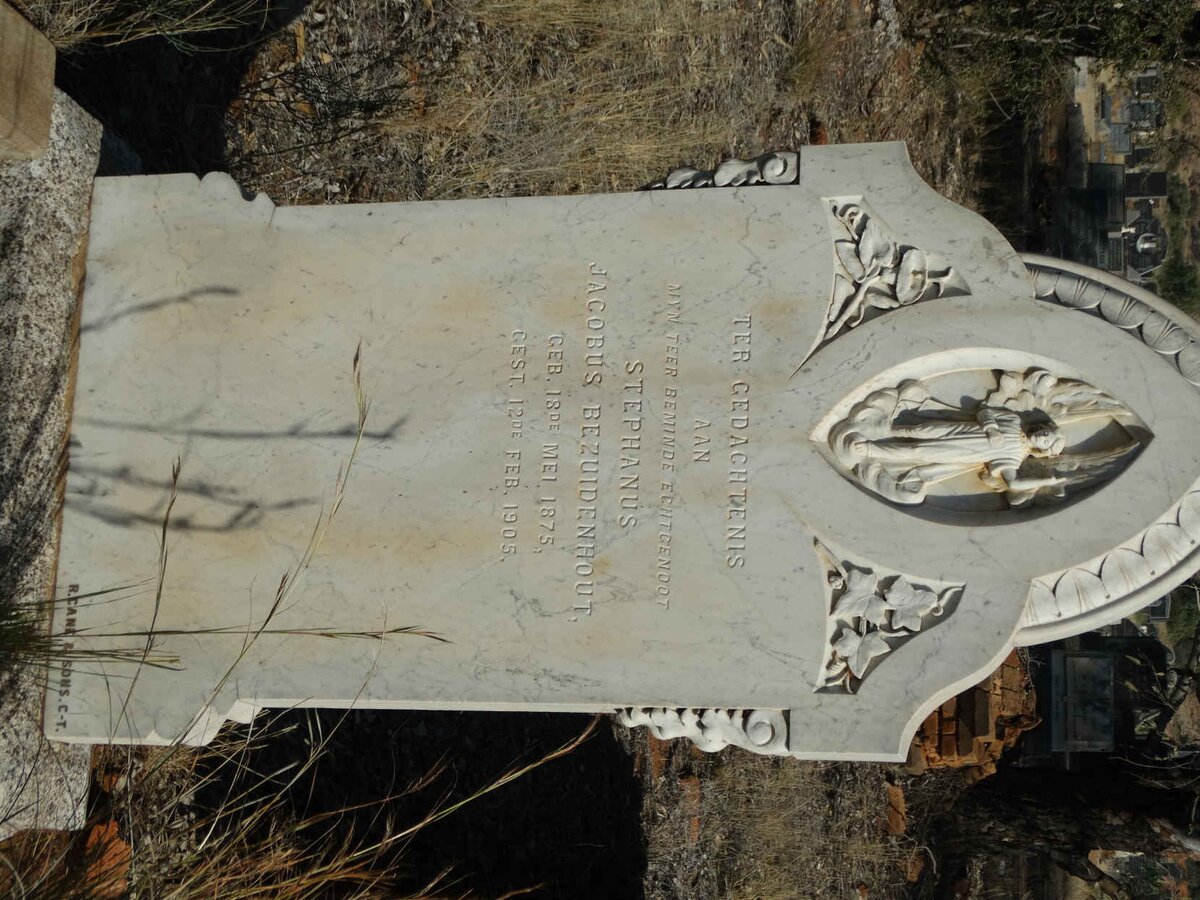 BEZUIDENHOUT Stephanus Jacobus 1875-1905