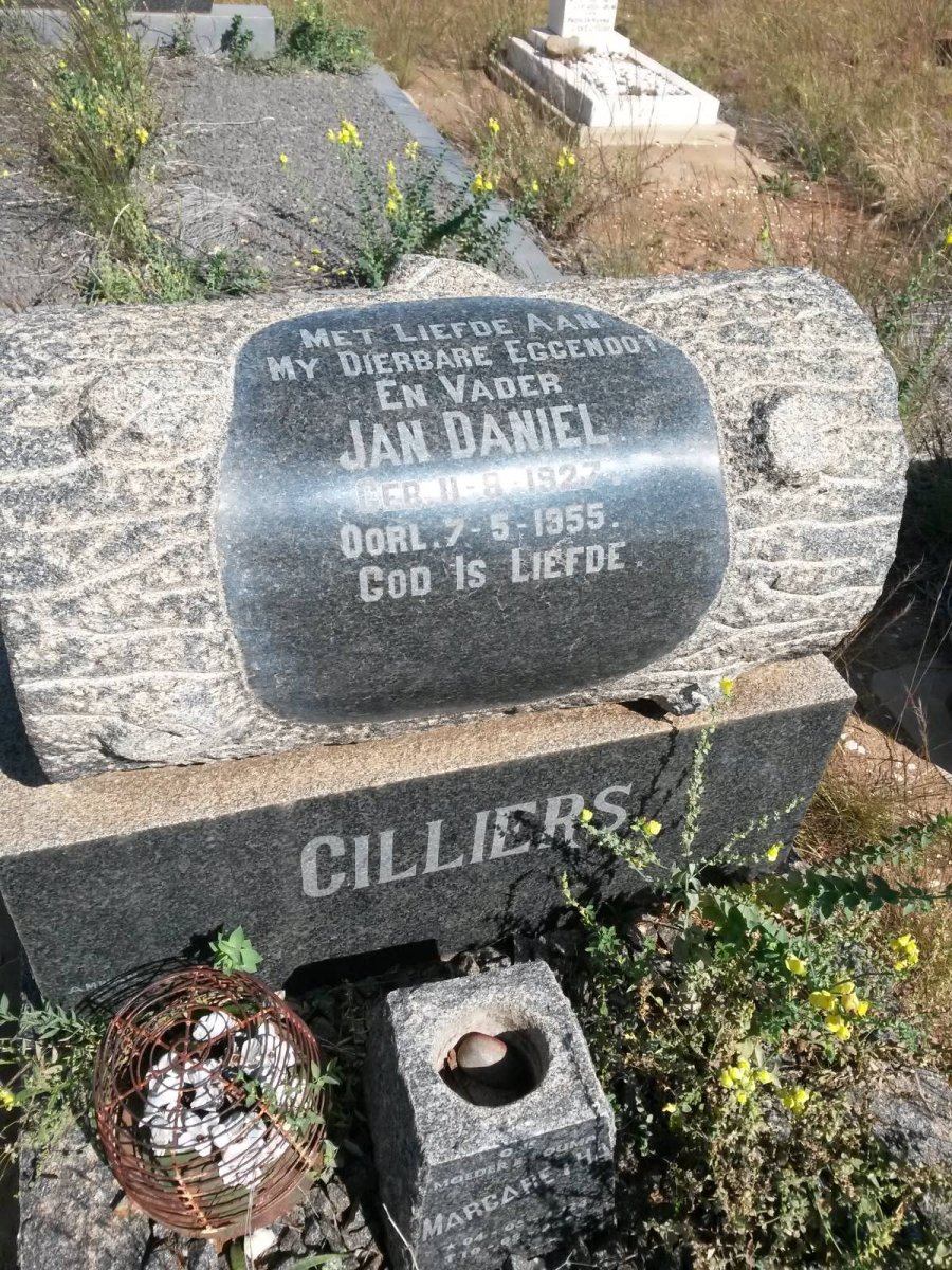 CILLIERS Jan Daniel 1927-1955