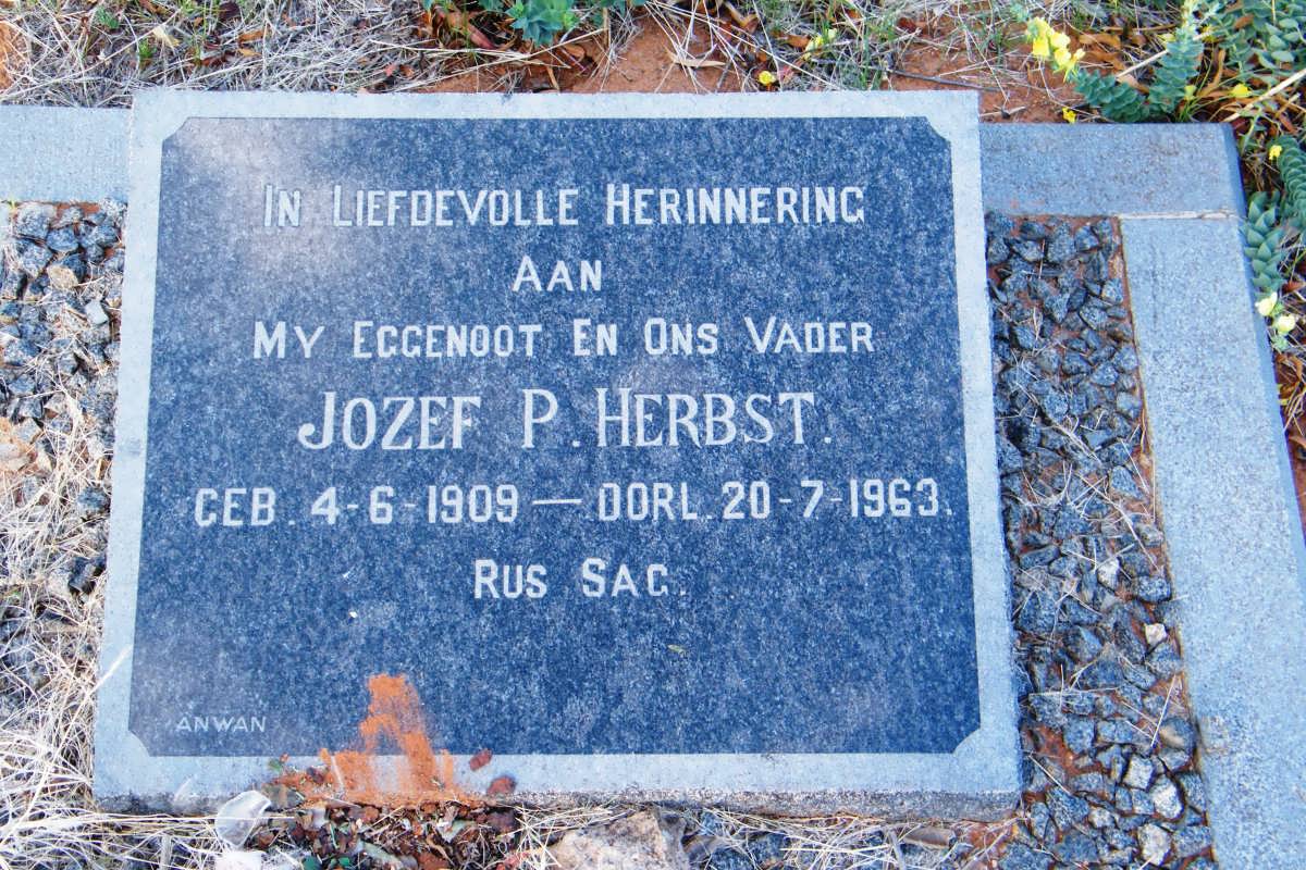 HERBST Jozef P. 1909-1963