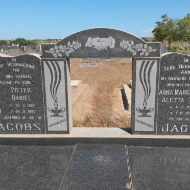 JACOBS Pieter Daniel 1904-1983 &amp; Anna Margaretha Aletta ROUX 1905-1975