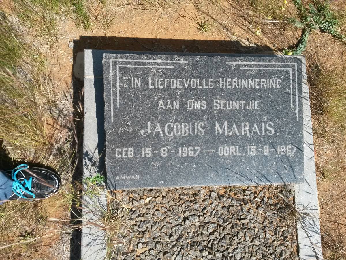 MARAIS Jacobus 1967-1967