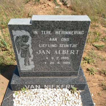 NIEKERK Jan Albert, van 1985-1985