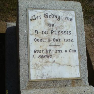 PLESSIS B., du -1932