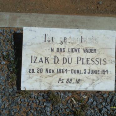 PLESSIS Izak D., du 1864-1944