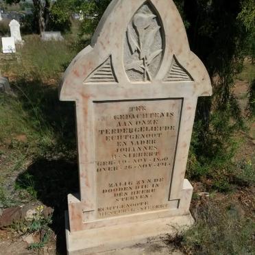 SIEBERT Johannes H. 1850-1915