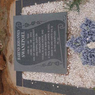 SWANEPOEL Barend Johannes 1932-2013