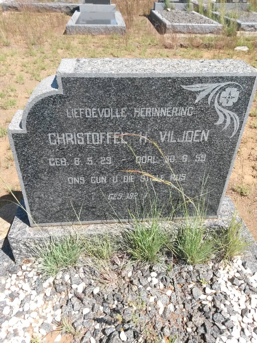 VILJOEN Christoffel H. 1929-1959