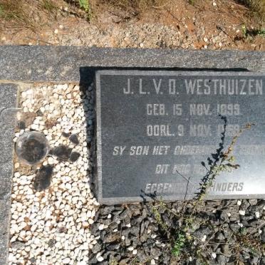 WESTHUIZEN J.L., v.d. 1899-1958