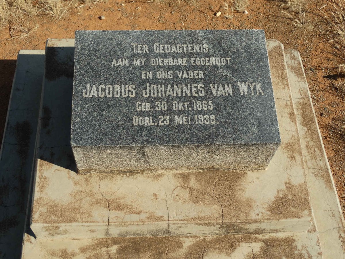 WYK Jacobus Johannes, van 1865-1939