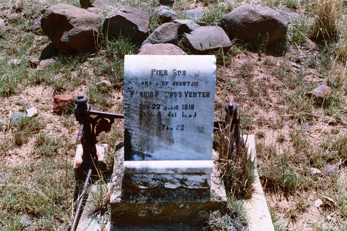 VENTER Floris Petrus 1919-1920